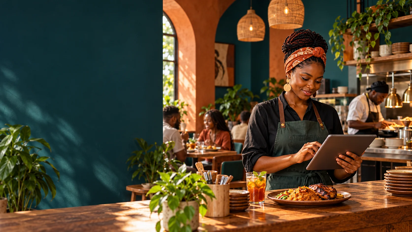 Restaurants business owner in Nigeria